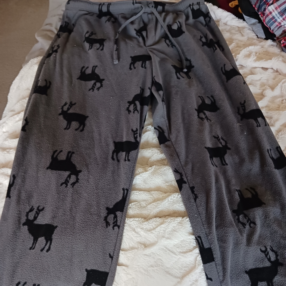 Men's XL pj pants, color grey, brand is unknown can be unisex